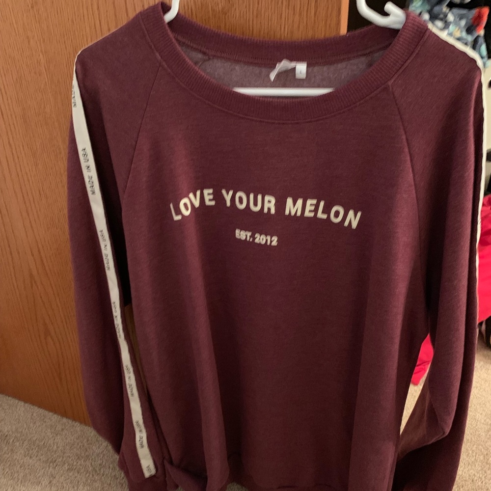 Crew neck sweatshirt
